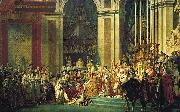 Jacques-Louis David The Coronation of Napoleon oil on canvas